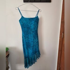 City Triangles asymmetrical blue dress